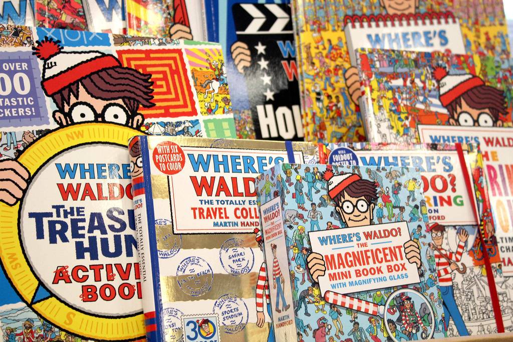 &ldquo;Where&rsquo;s Waldo?&rdquo; publishers Candlewick Press send merchandise to participating bookstores so they can set up a local scavenger hunt. Liberty Bay Books has set up two different scavenger hunts, one in Bremerton with 25 businesses, and one in Poulsbo with 35. Participants who find enough Waldos will be given prizes and be invited to a celebratory pizza party on July 31.                                Michelle Beahm / Kitsap News Group