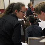 Michael Woods, center, directs the Cougar Symphony. Terryl Asla| Kitsap News Group
