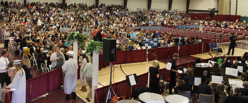 There was a full house for the ceremony.                                Terryl Asla| Kitsap News Group