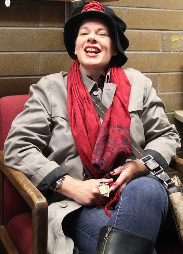 &ldquo;The professors are trying to create a creative collective,&rdquo; said film student Jennifer O&rsquo;Brien. Part of that creative collective is exposing students to the full range of responsibilities, before they settle on a specialty.                                Terryl Asla/Kitsap News Group