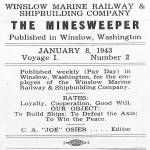 Newsletter offers a window into 1940s island life | Kitsap Weekly