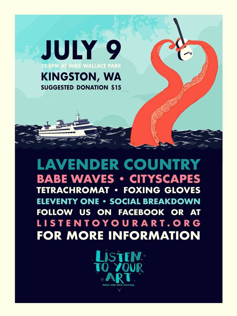 This year, the free-spirited LTYA festival from noon to 8 p.m. Sunday, July 9, will feature a new location moving from the Port Gamble ballfields to Kingston&rsquo;s Mike Wallace Park. (LTYA/Contributed)