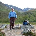 David Woodson in the Lapland province of Sweden while hiking the Kungsleden Trail. (Photo courtesy of Kate Woodson)