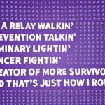 Relay For Life participants walk for a cure