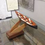 The model is displayed in the entryway of the museum. (Ian A. Snively/Kitsap News Group)