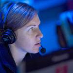 Navy Lt. Megan Ricker of Bremerton makes a report on July 17 during an air defense exercise aboard the guided-missile destroyer USS Sterett (DDG 104). USS Sterett is participating in Talisman Saber 17, an exercise intended to flex the &ldquo;Up-Gunned Expeditionary Strike Group (ESG)&rdquo; concept, using cruiser and destroyer assets to protect the ESG against air threats. Talisman Saber is a biennial U.S.-Australia bilateral exercise held off the coast of Australia meant to achieve interoperability and strengthen the U.S.-Australia alliance.                                (Mass Communication Specialist 1st Class Byron C. Linder/U.S. Navy)
