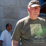 Protestors outside courthouse call for elimination of Trident missiles