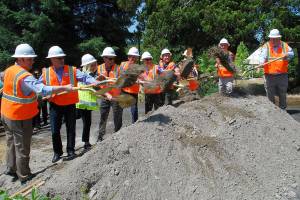 Ready to dig: Tremont widening project in ceremonial kickoff