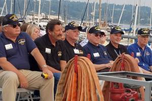 Spreading the love on the USS Turner Joy