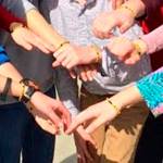 Joseph Fourbears shares message of love, one bracelet at a time