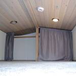 A 96-square-foot loft above the kitchen and bathroom can be used as a bedroom. Photo: Bob Smith | Kitsap Daily News