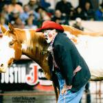 As a rodeo clown, Keith Isley gets to play with the bulls. He thought he&rsquo;d grow up to be a bull rider, but clowning got in the way. (Contributed photo)