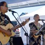 Members of Halau Hula O&rsquo; Healani Mai Ka &rsquo; Aina &lsquo;Ona Kumula&rsquo;au Ki &lsquo;Eki &lsquo;E entertained the crowd. (Mark Krulish/Kitsap News Group)