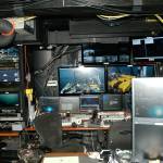 The control room of the EV Nautilus. (Rob Ollikainen/Peninsula Daily News)