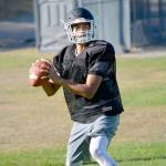 Klahowya quarterback John Hartford leads the Eagles into their opener against Bremerton. (Mark Krulish/Kitsap News Group)