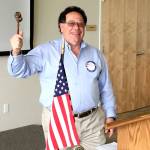 Doug Hallock was installed as President of the Kingston-North Kitsap Club for the Rotary year 2017-18 on June 30.  Ron Carter / Contributed