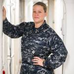 QMSN Hannah Motz. (Senior Chief Petty Officer Gary Ward/U.S. Navy)