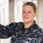 QMSN Hannah Motz. (Senior Chief Petty Officer Gary Ward/U.S. Navy)