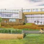 Concept art for the new Central Kitsap High and Middle School campus.                                Courtesy CKSD