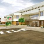 Concept art for the new Central Kitsap High and Middle School campus.                                Courtesy CKSD