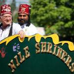 The Kitsap County Shrine Club participated in the 2017 Armed Forces Day Parade. They club will be holding a free workshop Oct. 9 to screen for potential patients for the Portland Shriners Hospital, which provides free medical care to accepted patients until they&rsquo;re 18 years old.                                Michelle Beahm / File photo
