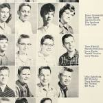 Second row, third from left: Ronald Lee Paulson in his 1959 junior high school yearbook.
