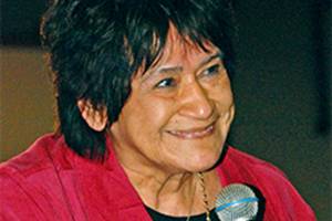 Lorraine Loomis, chairwoman of the Northwest Indian Fisheries Commission