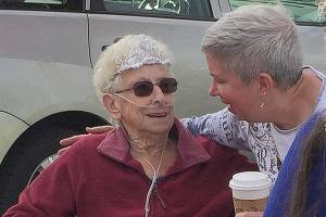 ‘Scrubbies lady’ at Farmers Market feted with special day