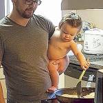 Don Simpson&rsquo;s son Merle and his daughter (both pictured here) lost their lives in a house fire Saturday morning, Oct. 14. Photo: Martha Riley post on Facebook