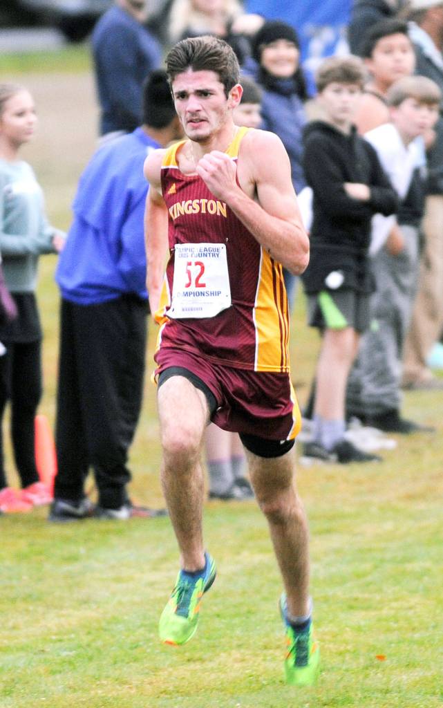 Dorian Issa was the top finisher for Kingston, taking home fourth place as his team finished fourth in 2A, qualifying for districts. (Michael Dashiell/Sequim Gazette)