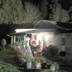 Firefighters determined the house is safe for occupancy; most of the damage was done to an outdoor carport area, with some smoke inside.                                CKFR / Courtesy photo