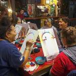 Rimbert Illustrations Paints and Pints Nights is a fun, relaxed atmosphere for people to learn and spend time with famiy and friends, or meet new people and get out of the house, said organizer Danielle Rimbert.                                Rimbert Illustrations / Courtesy