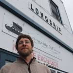 Aaron Wenholz stands in front of his marine consignment store Longship Marine. Nick Twietmeyer | Kitsap News Group.
