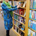 Susan Lavin is the Manchester Librarys head librarian. (Photo: Bob Smith | Kitsap Daily News)