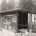 No photo exists of Manchester Librarys first home  dressed-up chicken coop  but this portable building offered only a bit more space and comfort at did the first structure. (Photo: Manchester Library photo)