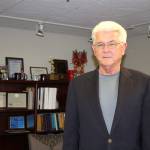 David Mitchell joined Olympic College as president in 2002. At the end of the year, hes retiring.                                Michelle Beahm / Kitsap News Group