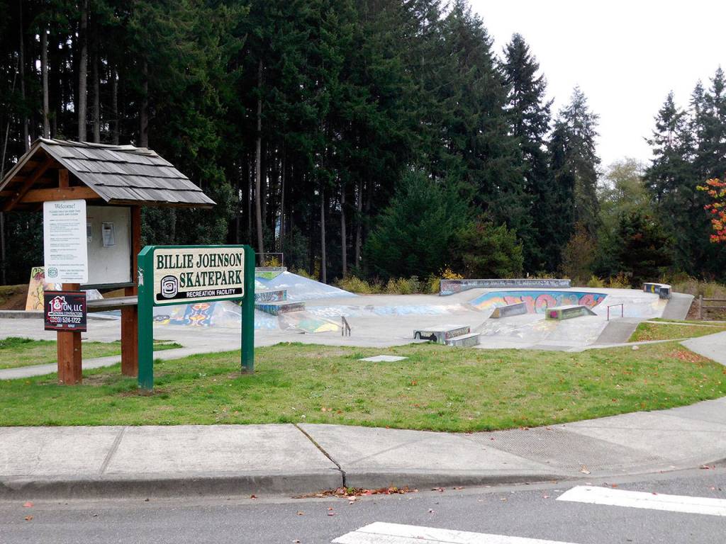 Billie Johnson advocated for the creation of the skate park, named in his honor after he died. (Kathy Sole/Kingston Historical Society)