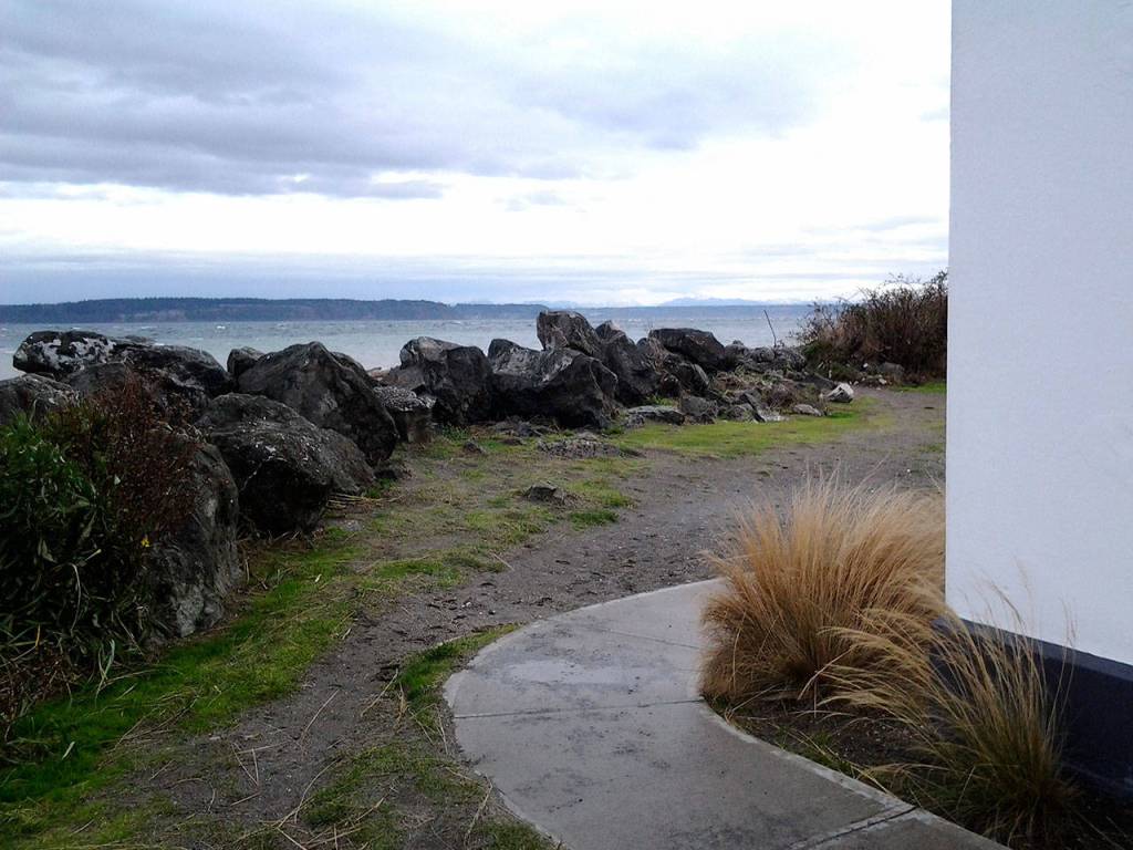 Shelley Douglas, president of Friends of Point No Point: Visitors can get their heads out of the modern and think back to the sailing ships, when the lighthouse people started coming into this area. We still need those aids to navigation. (Richard Walker/Kitsap News Group)                                 Shelley Douglas, president of Friends of Point No Point: Visitors can get their heads out of the modern and think back to the sailing ships, when the lighthouse people started coming into this area. We still need those aids to navigation. (Richard Walker/Kitsap News Group)