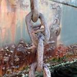 The heavily rusted anchor chain of Jesse, which is anchored in Liberty Bay. (Kitsap News Group)
