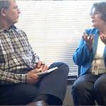 Poulsbo Mayor Becky Erickson talks with Kitsap News Groups Richard Walker about issues she expects to face in her third term.