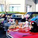 About 150 stuffed animals were donated to Harrison Hospitals ER by the Olympic Vintage Auto Club.                                Michelle Beahm / Kitsap News Group