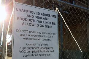 <em>Poulsbo Work-Eat-Drink, under </em>                                <em>construction on 8th Avenue, is on its way to being one of three LEED-certified </em>                                <em>buildings in Poulsbo. </em>                                Contributed photo