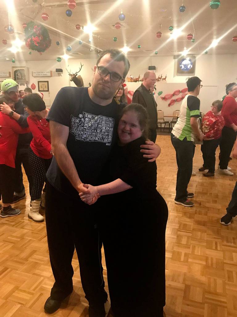 The Special Peoples Party was special indeed: The event featured dancing, a visit with Santa & Mrs. Claus, and lunch. (Donna Etchey/Kitsap News Group)