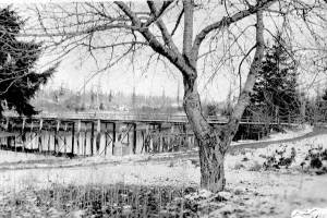 Bartlett family photo of the Bucklin Hill Bridge. (Contributed photo)