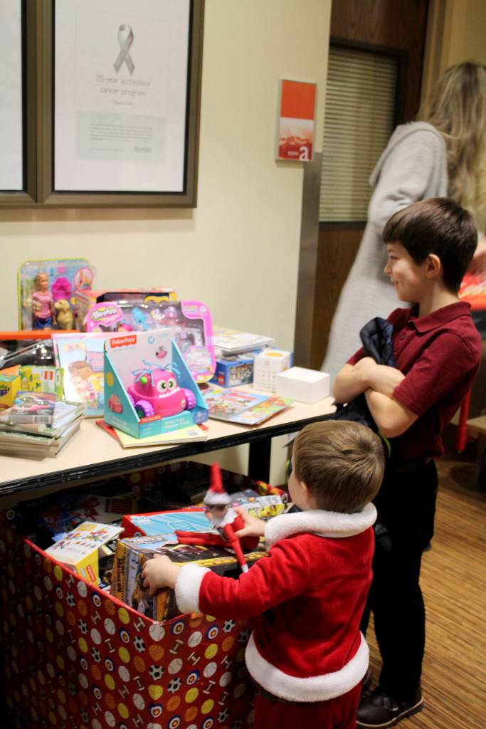 Zachary Darner founded Kidzz Helping Kidzz to collect donations of toys for gifting to children in three area hospitals. This year, the group collected and delivered more than 1,500 toys. (Courtesy photos)