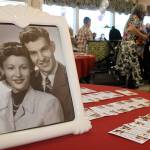 Ray and Holly Tee celebrated their 70th wedding anniversary  and their 91st birthdays  Jan. 3 with family and friends at the Clearbrook Inn in Silverdale. (Nick Twietmeyer/Kitsap News Group)