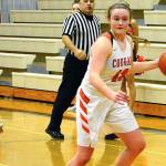 <em>Central Kitsap senior Olivia Krog had 15 points, 13 rebounds and four assists in a 59-48 loss against Yelm on Jan. 9.</em>                                Mark Krulish/Kitsap News Group
