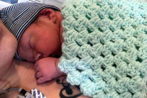 Victor Franco was born at 9:48 a.m. and weighed 8 pounds 13 ounces. He is the son of Kaylah Durbin and Andrew Franco of Seabeck, and the grandson of Erica Malone and Dennis Durbin. (Contributed photo)