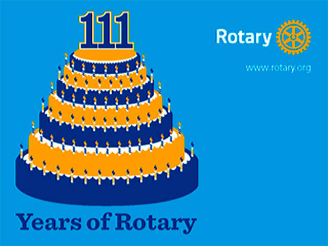 Rotary International turns 111