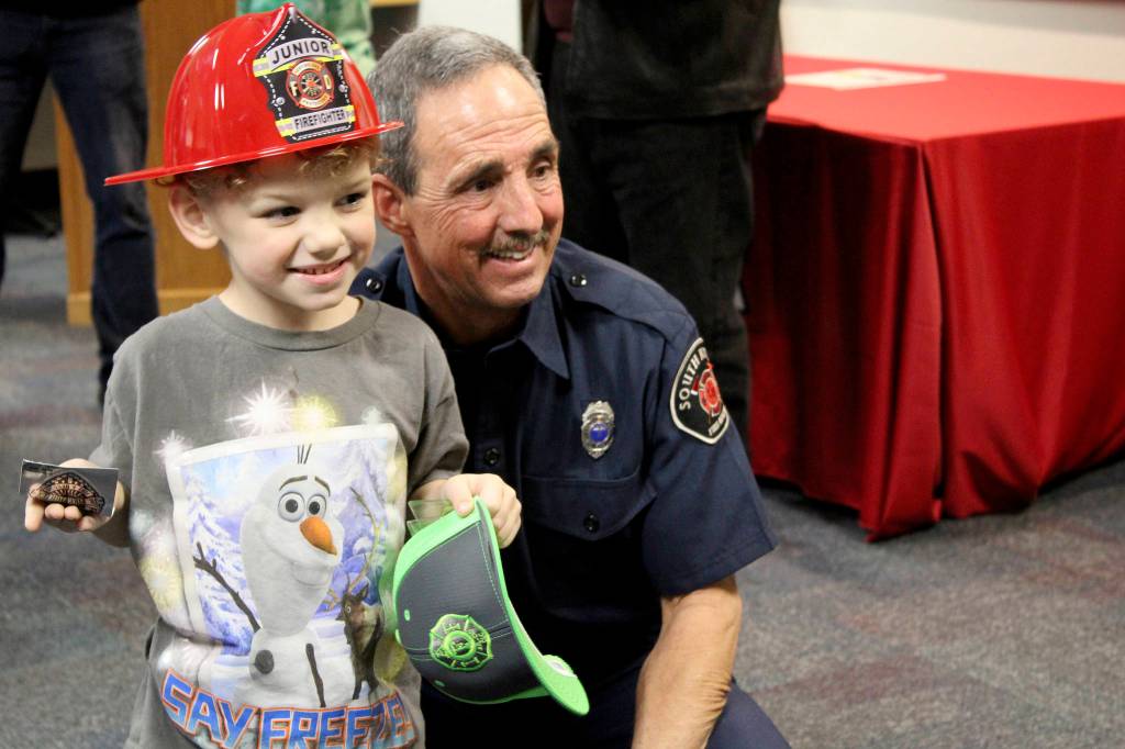 South Kitsap firefighters honored for saving boy’s life
